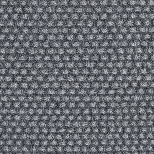 Close-up of a fine worsted wool fabric swatch in a classic grey.
