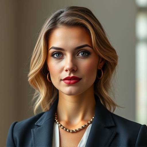 Portrait of Ms. Eleanor Vance, a sharp legal professional.
